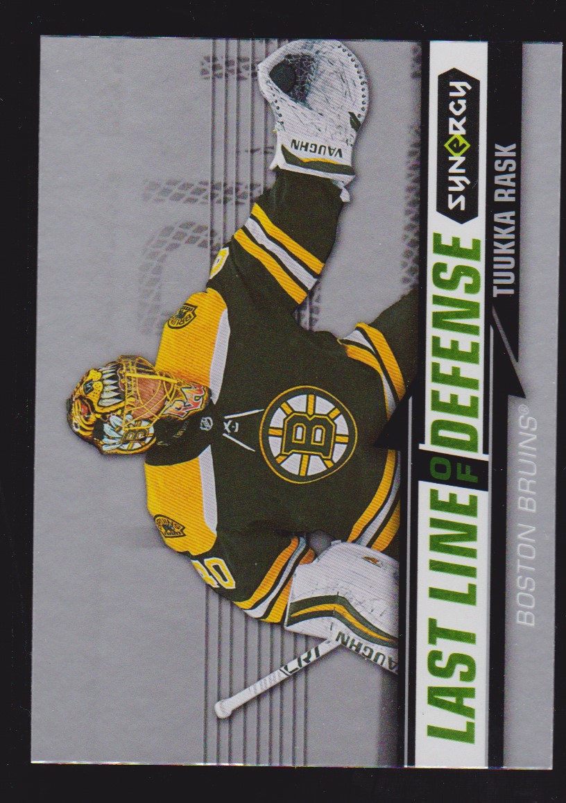 (image for) 2018-19 Synergy Last Line Of Defense #LD13 Tuukka Rask